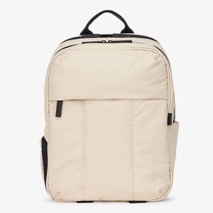 Calpak Luka 15 inch laptop backpack in Oatmeal